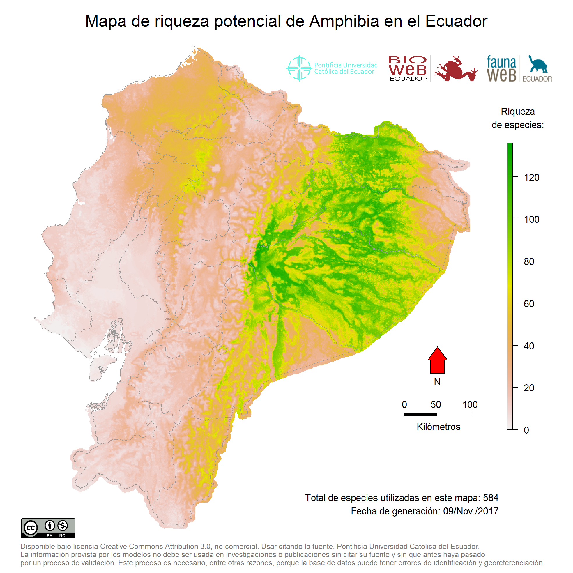 Diversidad Anfibios Ecuador